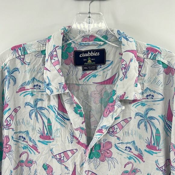 Chubbies Rayon Sunday Shirt Dad Fit - The Year Round Summer - XXL - NWOT - Picture 1 of 5